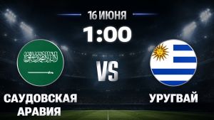 Саудовская Аравия - Уругвай 16.06.2026. [Прогноз] [Дата трансляции]  